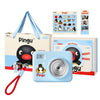 Pingu CCD Digital Camera – Flip Screen Selfie Retro Camera, Up to 68MP Portable Compact Point-and-Shoot with 32GB Card, Students Pocket Camera, Surprising Valentines Gift  - MarTUBE®︎