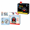 Pingu CCD Digital Camera – Flip Screen Selfie Retro Camera, Up to 68MP Portable Compact Point-and-Shoot with Optional 32GB Card, Students Pocket Camera, Cute Pingu Merch Gift - MarTUBE®︎
