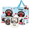 Pingu Phone-Shaped Screen Wireless Earbuds – Bluetooth Earphones with Smart Display, Hi-Fi Sound & Noise Cancelling | Music Player, Camera Remote & Games | Cute Pingu Merch Gift – MarTUBE®