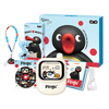 Pingu Phone-Shaped Screen Wireless Earbuds - Accessories kit with charging case and earbuds