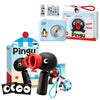 Pingu CCD Digital Camera – Flip Screen Selfie Retro Camera, Up to 68MP Portable Compact Point-and-Shoot with 32GB Card, Students Pocket Camera, Cute Pingu Merch Gift - MarTUBE®︎