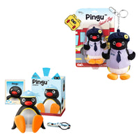 Pingu Water Bottle with Matching Plush Keychain Variant