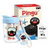 Pingu Summer Straw Water Cup - Cute Pingu & Pinga Portable Water Bottle, Must-Have for Summer - MarTUBE®