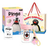 Pingu Summer Straw Water Cup - Cute Pingu & Pinga Portable Water Bottle, Must-Have for Summer - MarTUBE®