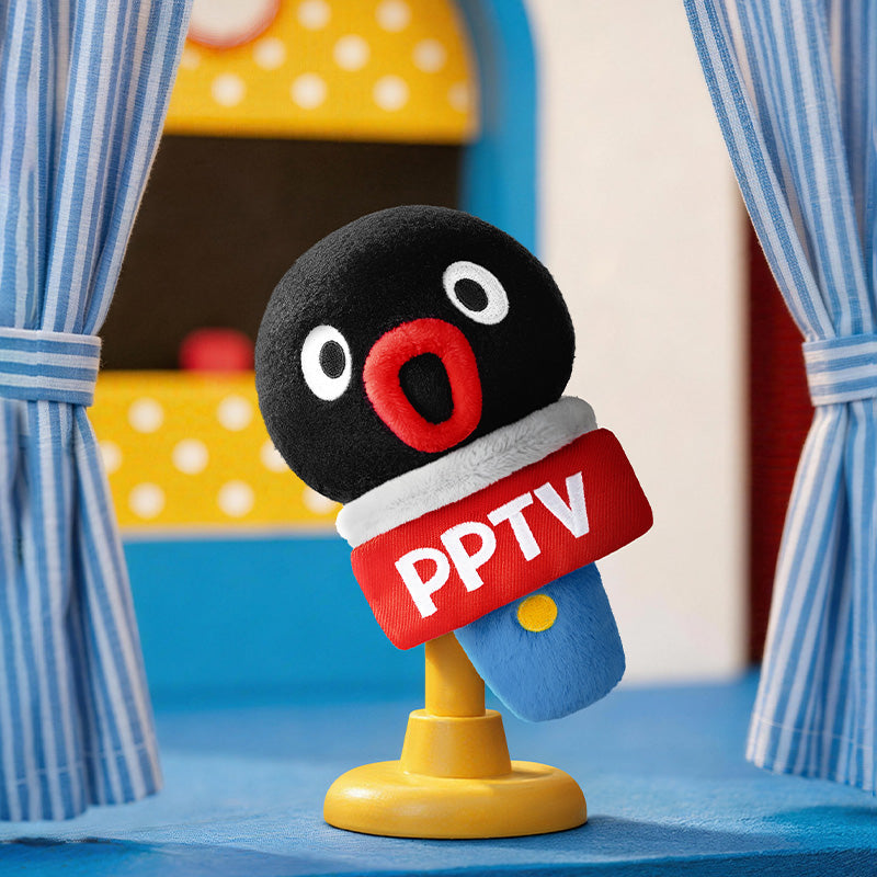 Pingu Microphone Recordable Plush Keychain & Bag Charm | MarTUBE®