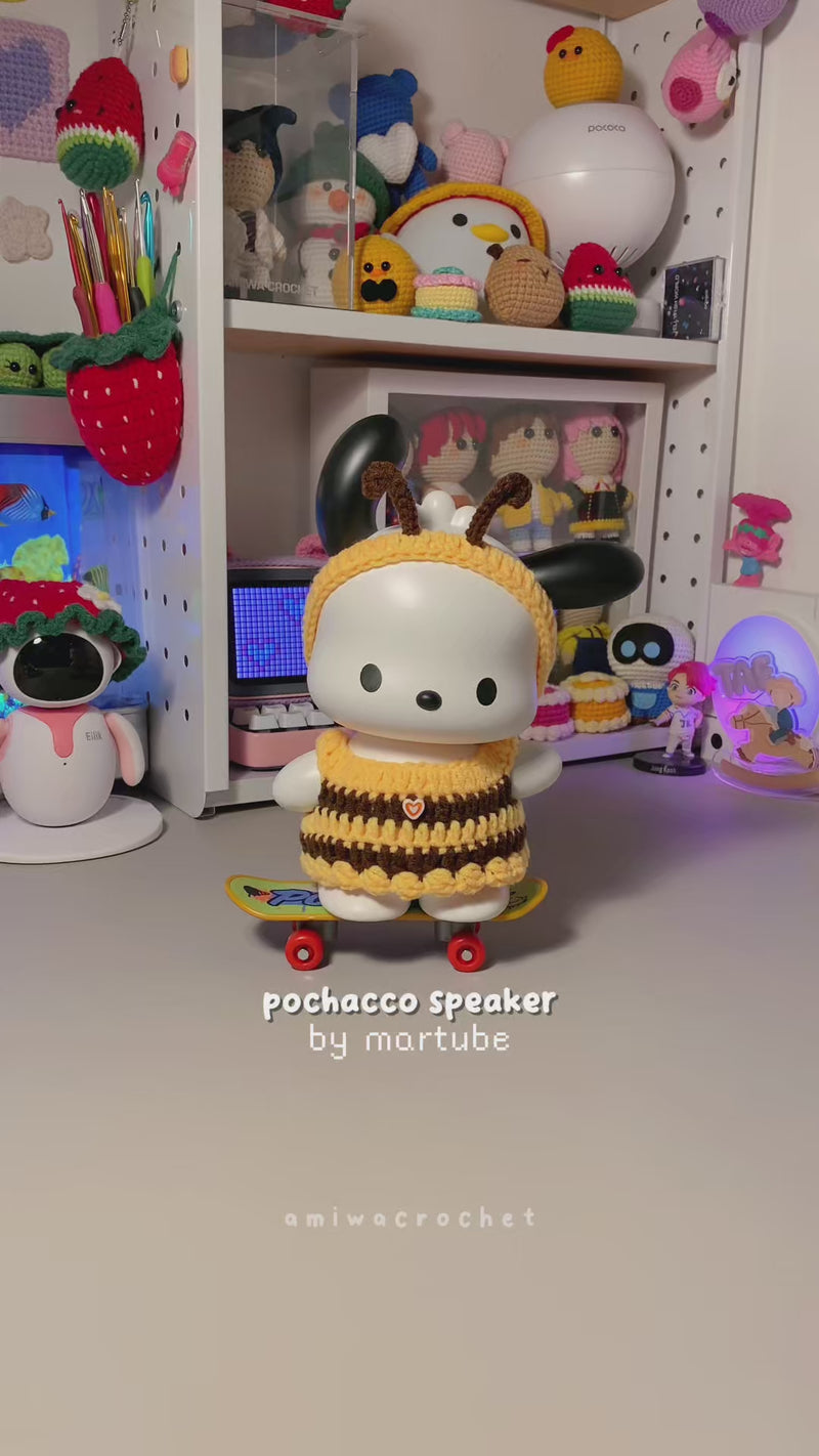 Pochacco Skateboard Bluetooth Speaker