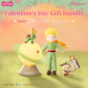 Valentine's Day Gift Bundle - The Little Prince Rose Planet Lamp & The Little Prince Recordable Plush Doll Gift Set - MarTUBE®︎